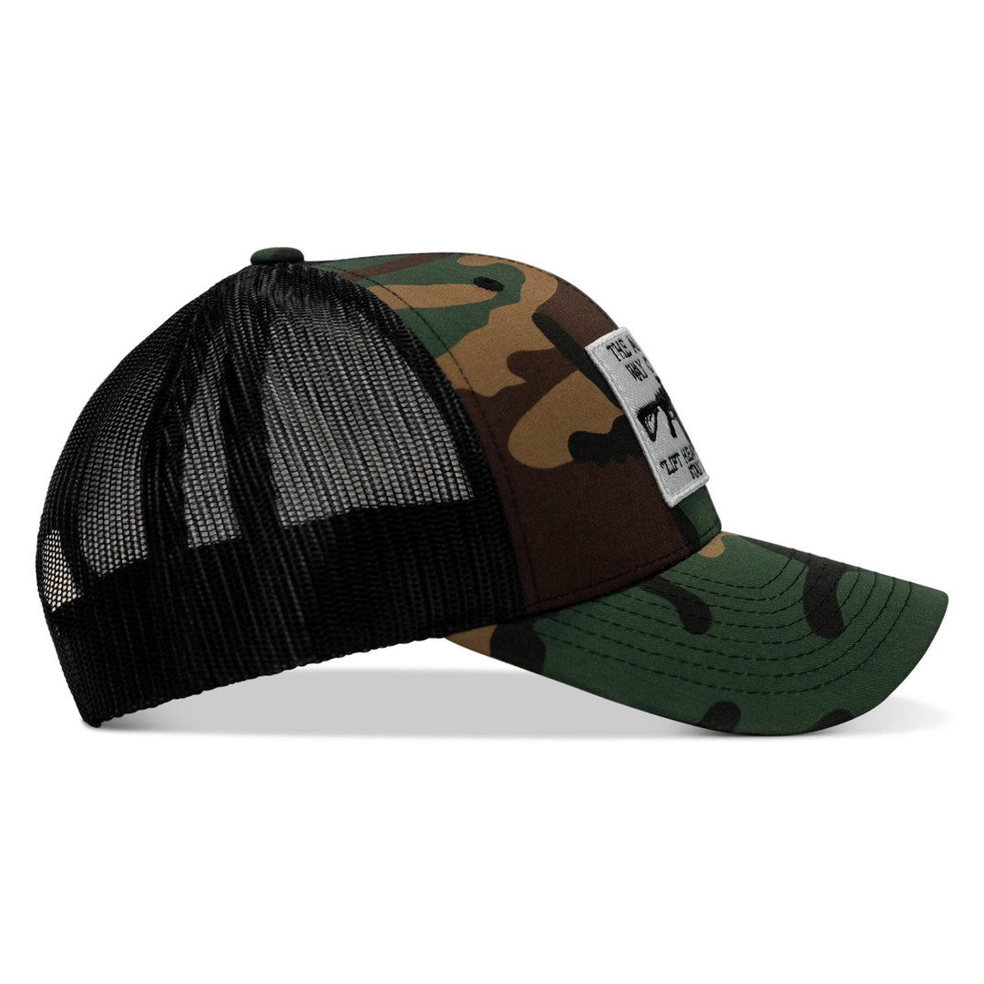 One Revolver Surfboards - American Way Of Life White Patch Snapback Hat HEADWEAR
