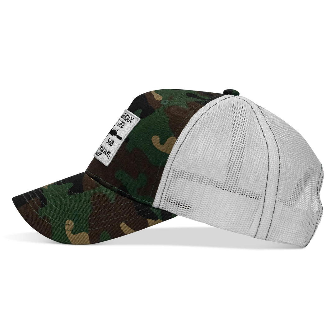One Revolver Surfboards - American Way Of Life White Patch Snapback Hat HEADWEAR