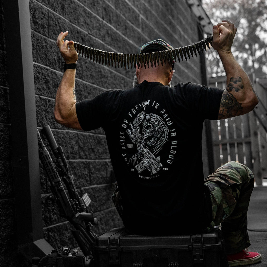 The Price Of Freedom Men's T-Shirt - One Revolver Surfboards