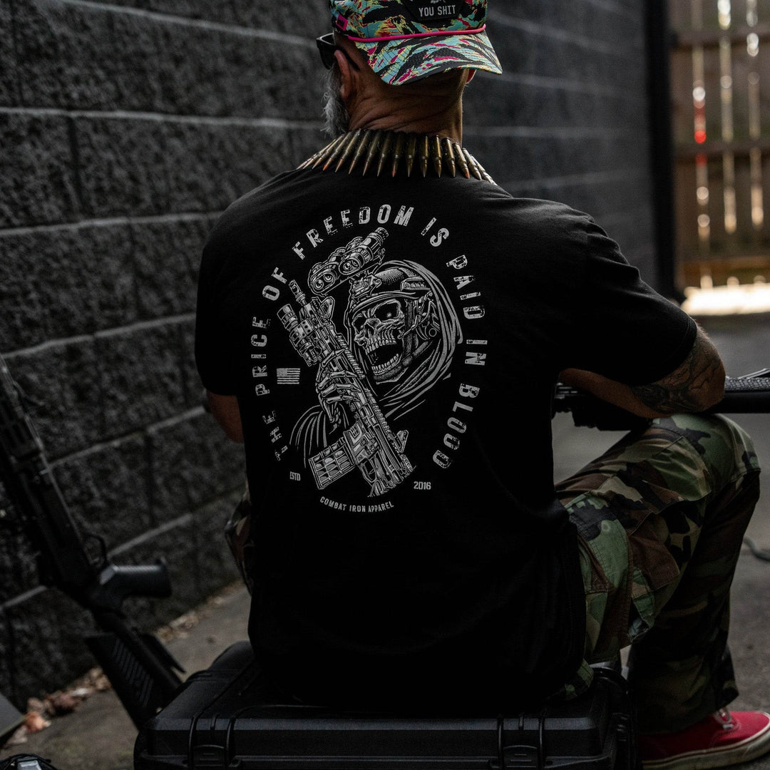 The Price Of Freedom Men's T-Shirt - One Revolver Surfboards