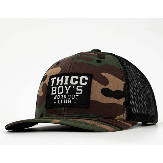 Thicc Boys Workout Patch Snapback Hat - One Revolver Surfboards
