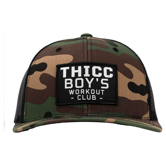Thicc Boys Workout Patch Snapback Hat - One Revolver Surfboards