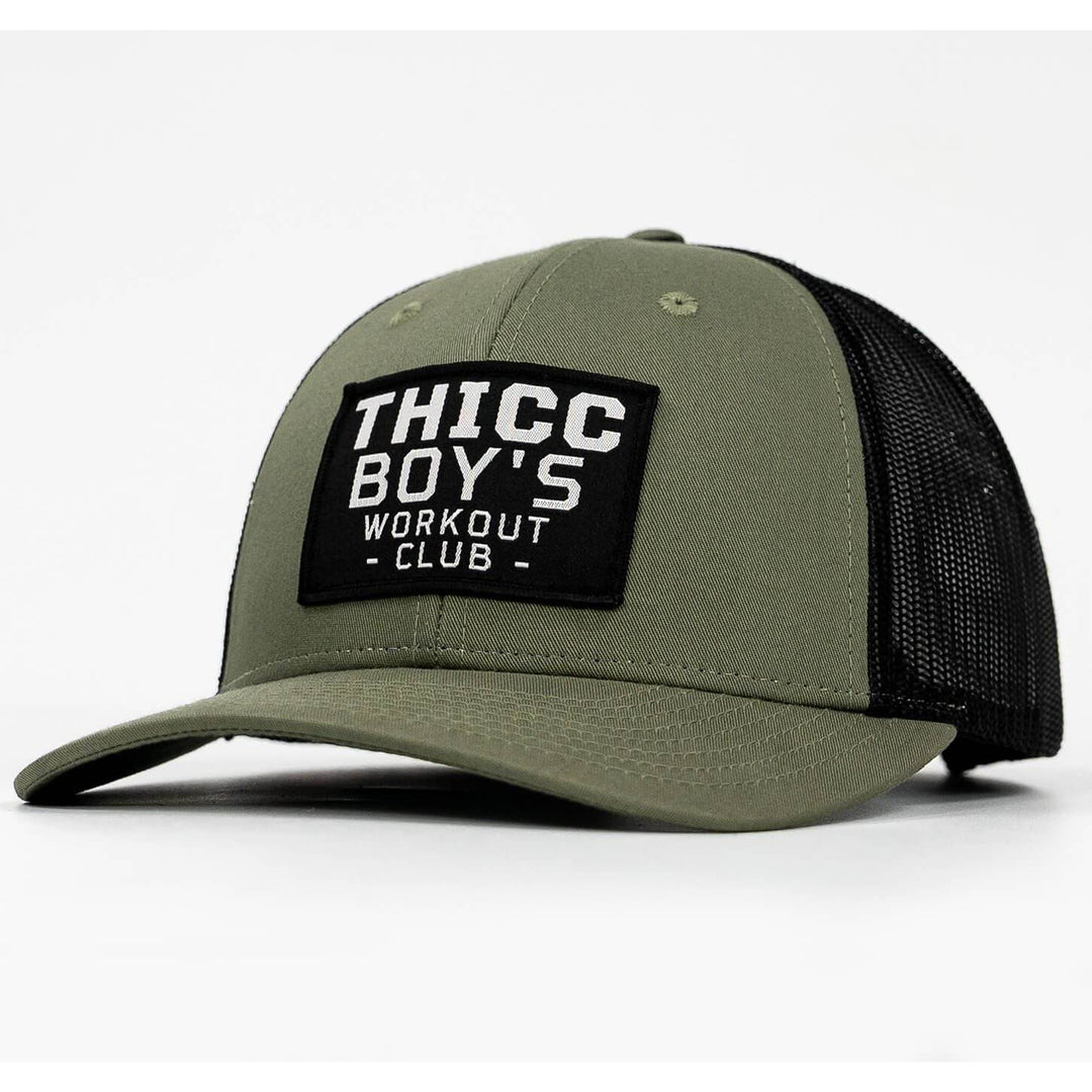 Thicc Boys Workout Patch Snapback Hat - One Revolver Surfboards
