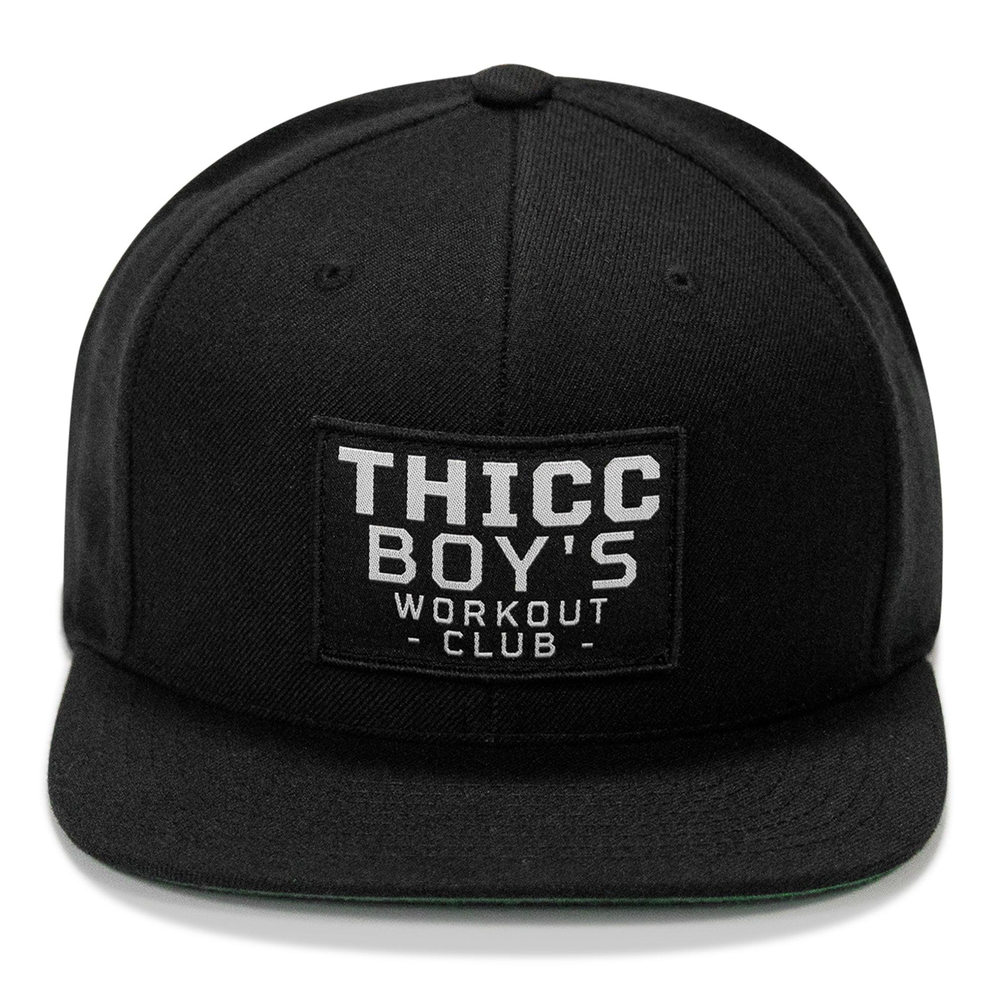 One Revolver Surfboards - Thicc Boys Workout Club Patch Flatbill Snapback Hat HEADWEAR
