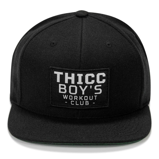 One Revolver Surfboards - Thicc Boys Workout Club Patch Flatbill Snapback Hat HEADWEAR