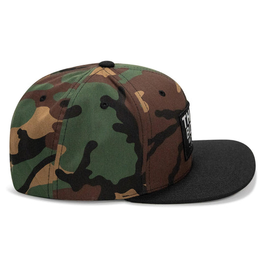 One Revolver Surfboards - Thicc Boys Workout Club Patch Flatbill Snapback Hat HEADWEAR