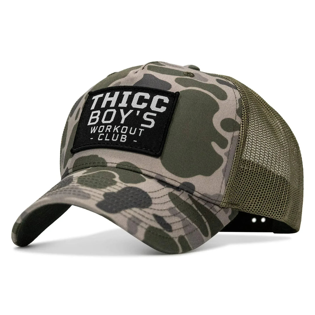 One Revolver Surfboards - Thicc Boys Workout Patch Snapback Hat HEADWEAR