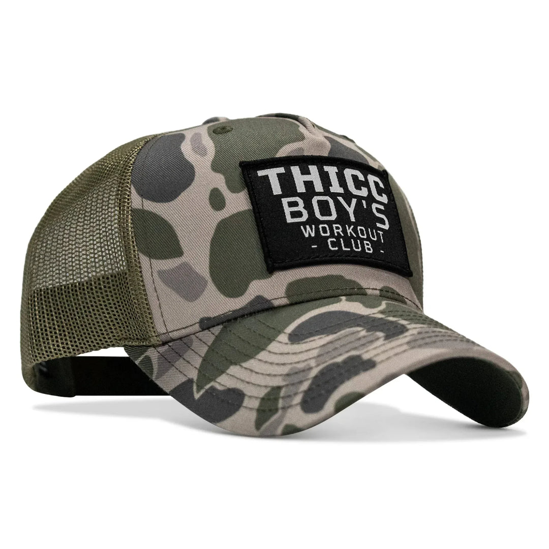 One Revolver Surfboards - Thicc Boys Workout Patch Snapback Hat HEADWEAR