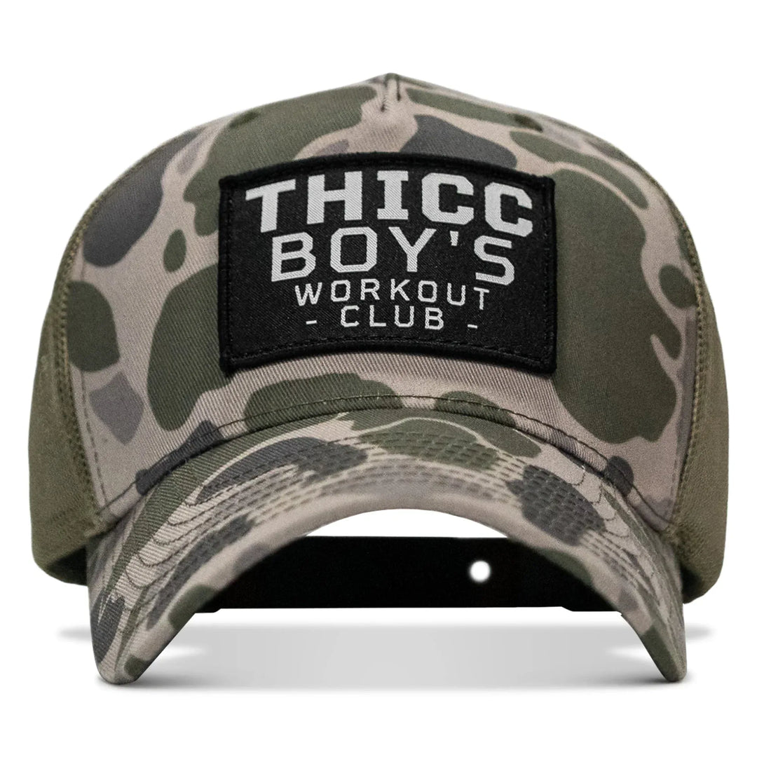 One Revolver Surfboards - Thicc Boys Workout Patch Snapback Hat HEADWEAR
