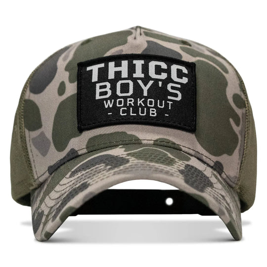One Revolver Surfboards - Thicc Boys Workout Patch Snapback Hat HEADWEAR