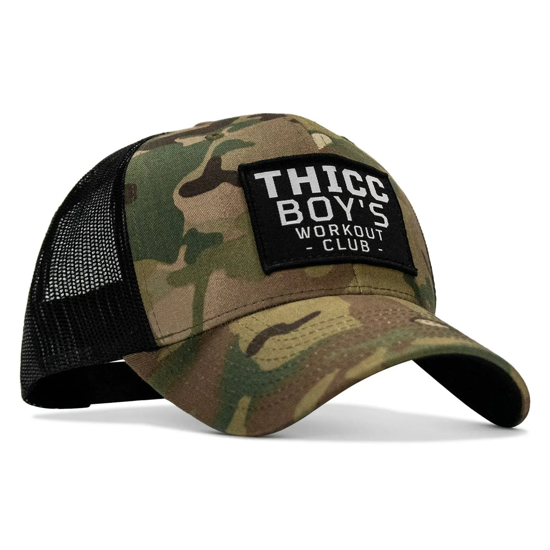One Revolver Surfboards - Thicc Boys Workout Patch Snapback Hat HEADWEAR