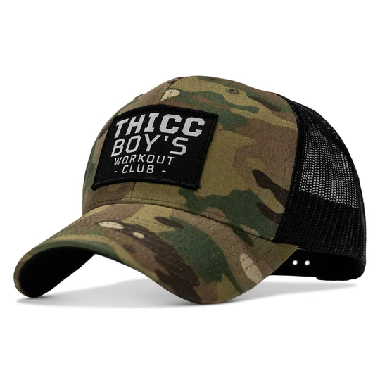 One Revolver Surfboards - Thicc Boys Workout Patch Snapback Hat HEADWEAR