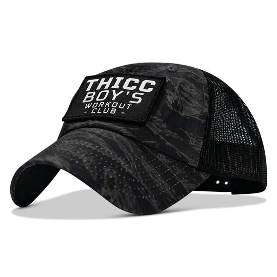 Ripstop Thicc Boys Workout Club Patch Tactical Ripstop Mesh Snapback Hat