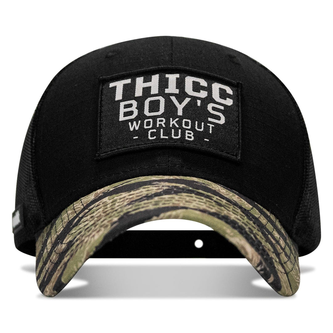 One Revolver Surfboards - Thicc Boys Workout Club Patch Original Ripstop Snapback Hat HEADWEAR