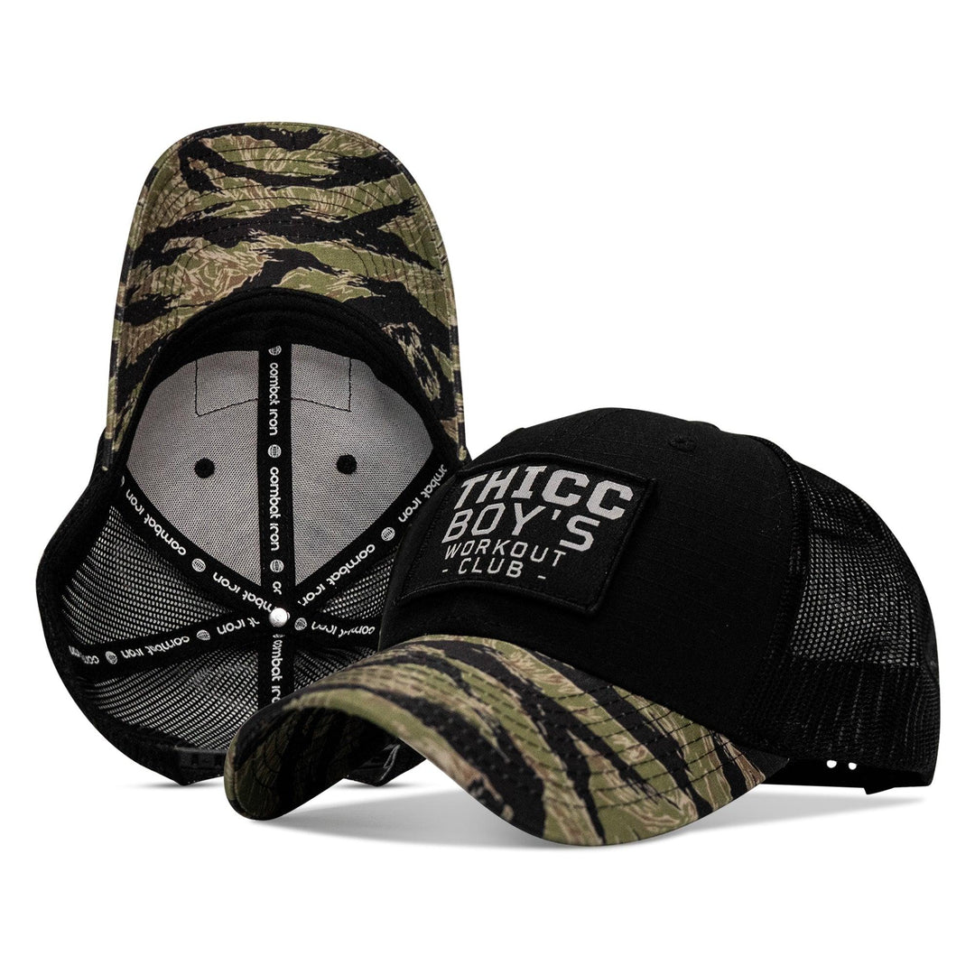 One Revolver Surfboards - Thicc Boys Workout Club Patch Original Ripstop Snapback Hat HEADWEAR