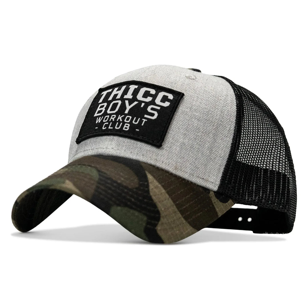 One Revolver Surfboards - Thicc Boys Workout Patch Snapback Hat HEADWEAR