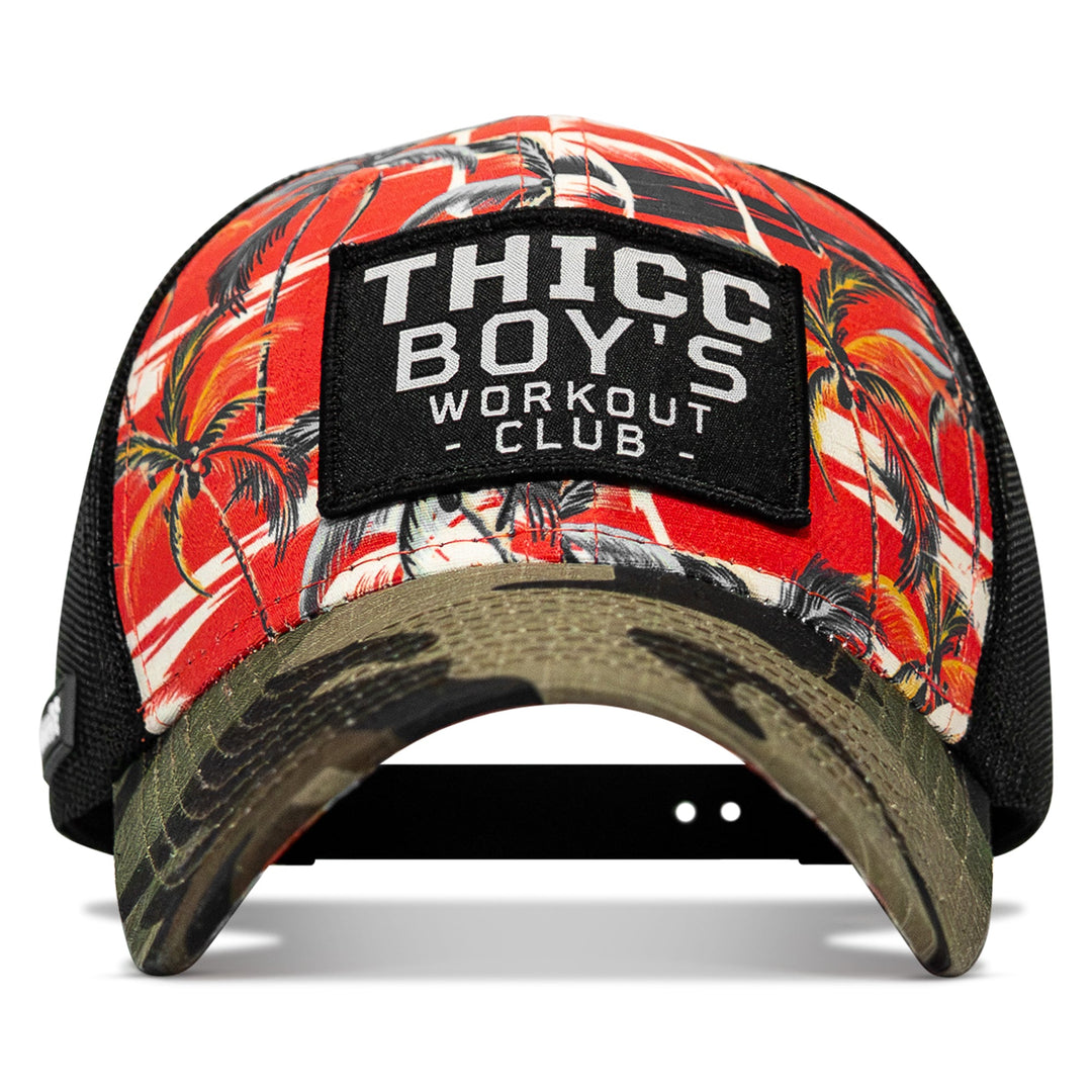 Thicc Boys Workout Club Patch Original Ripstop Snapback Hat