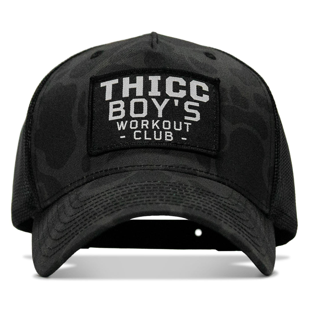 Thicc Boys Workout Patch Snapback Hat