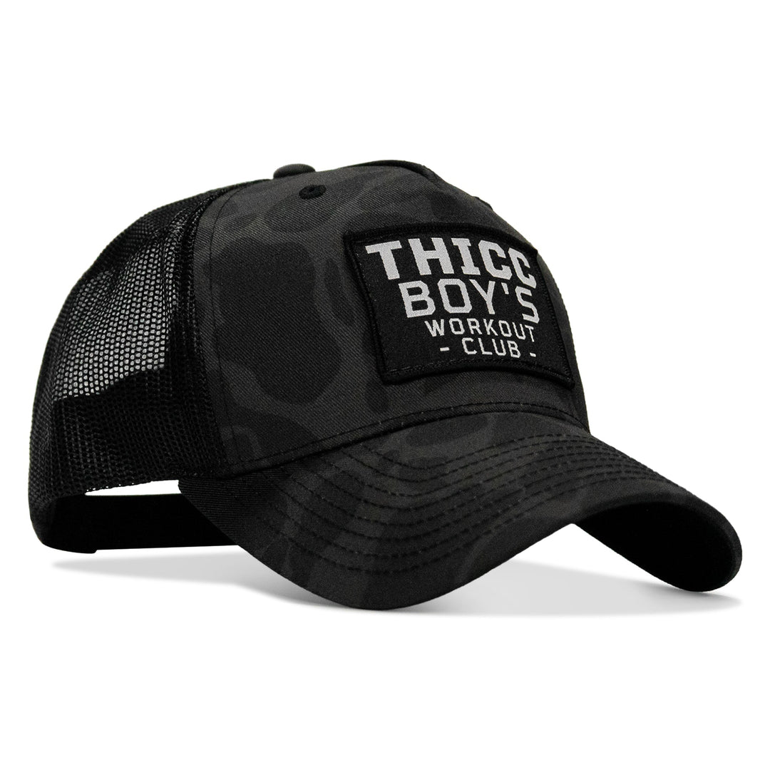 Thicc Boys Workout Patch Snapback Hat
