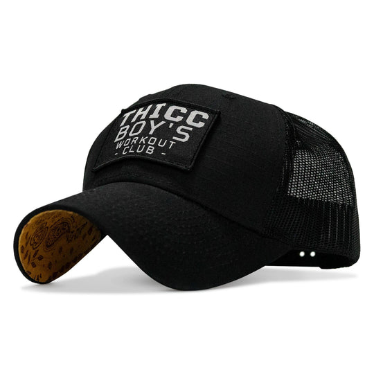 One Revolver Surfboards - Thicc Boys Workout Club Patch Original Ripstop Snapback Hat HEADWEAR