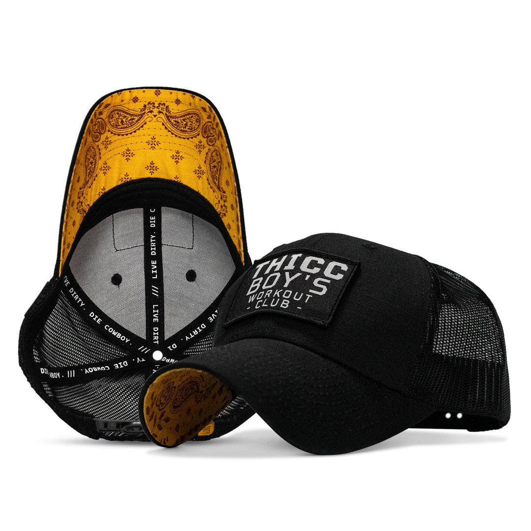 One Revolver Surfboards - Thicc Boys Workout Club Patch Original Ripstop Snapback Hat HEADWEAR