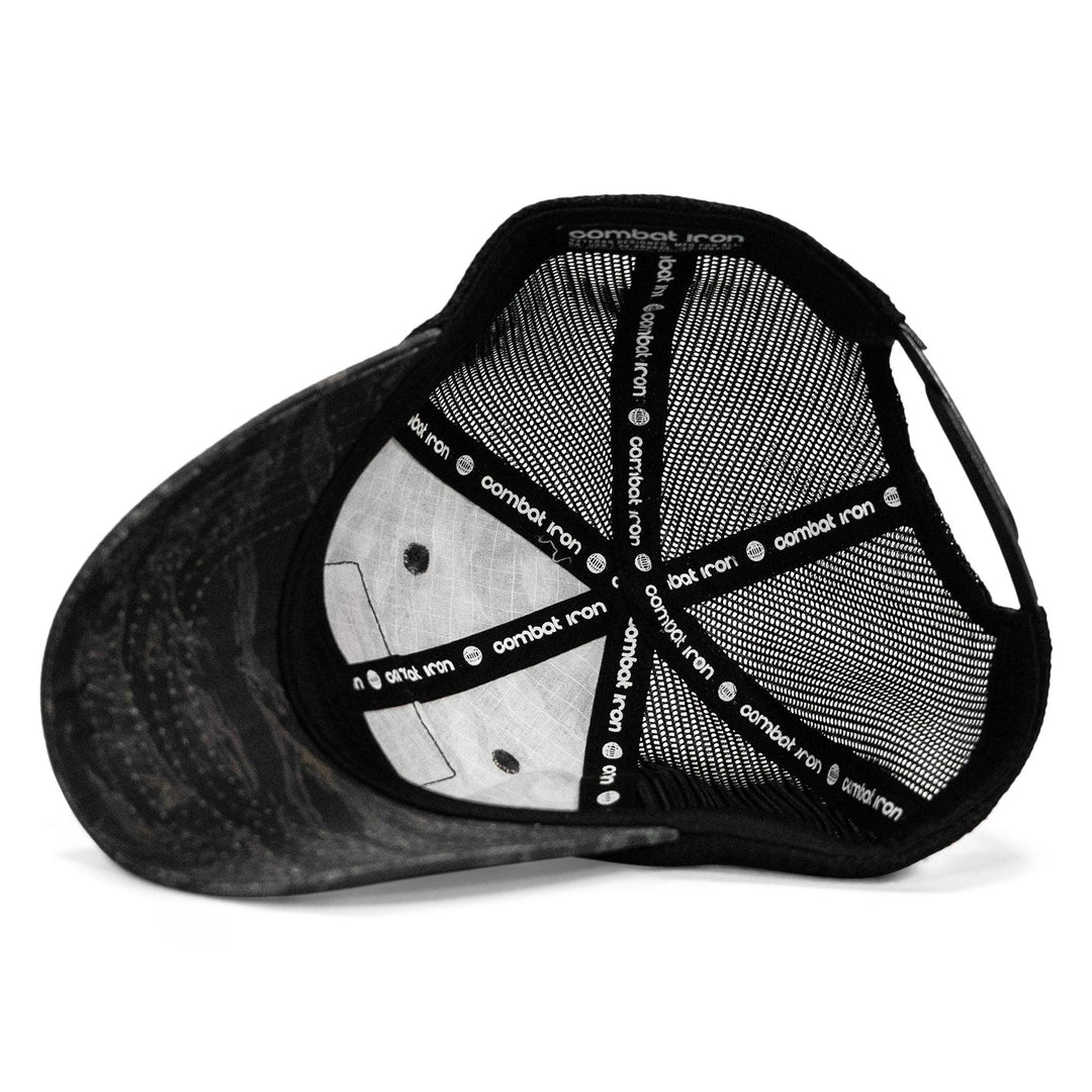 One Revolver Surfboards - THICK AF Donut Edition Patch. Tactical Ripstop Mesh Snapback Hat HEADWEAR