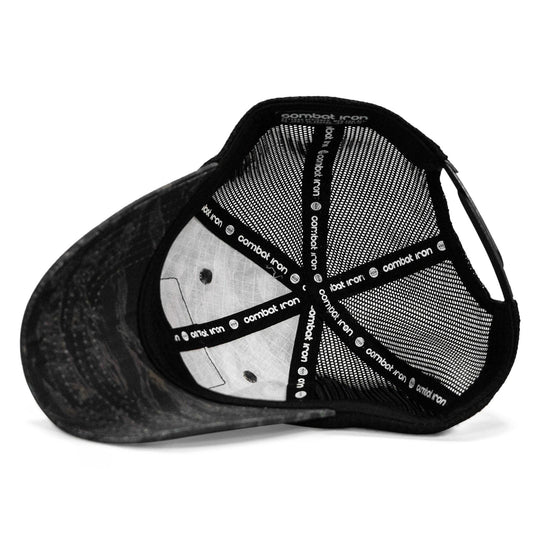 One Revolver Surfboards - THICK AF Donut Edition Patch. Tactical Ripstop Mesh Snapback Hat HEADWEAR