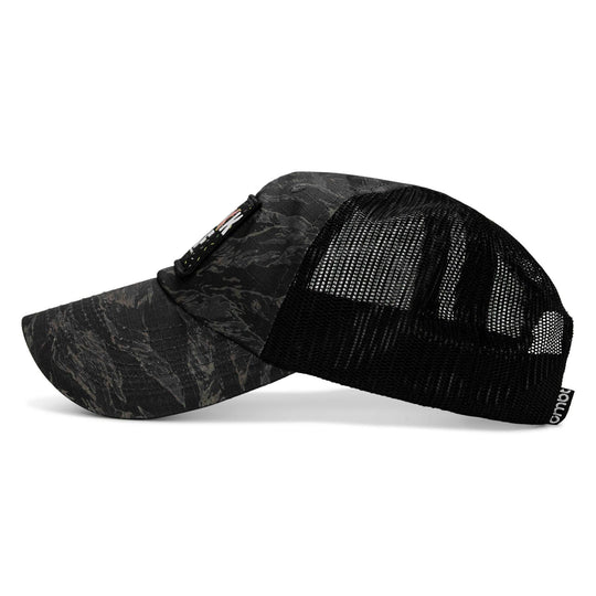One Revolver Surfboards - THICK AF Donut Edition Patch. Tactical Ripstop Mesh Snapback Hat HEADWEAR
