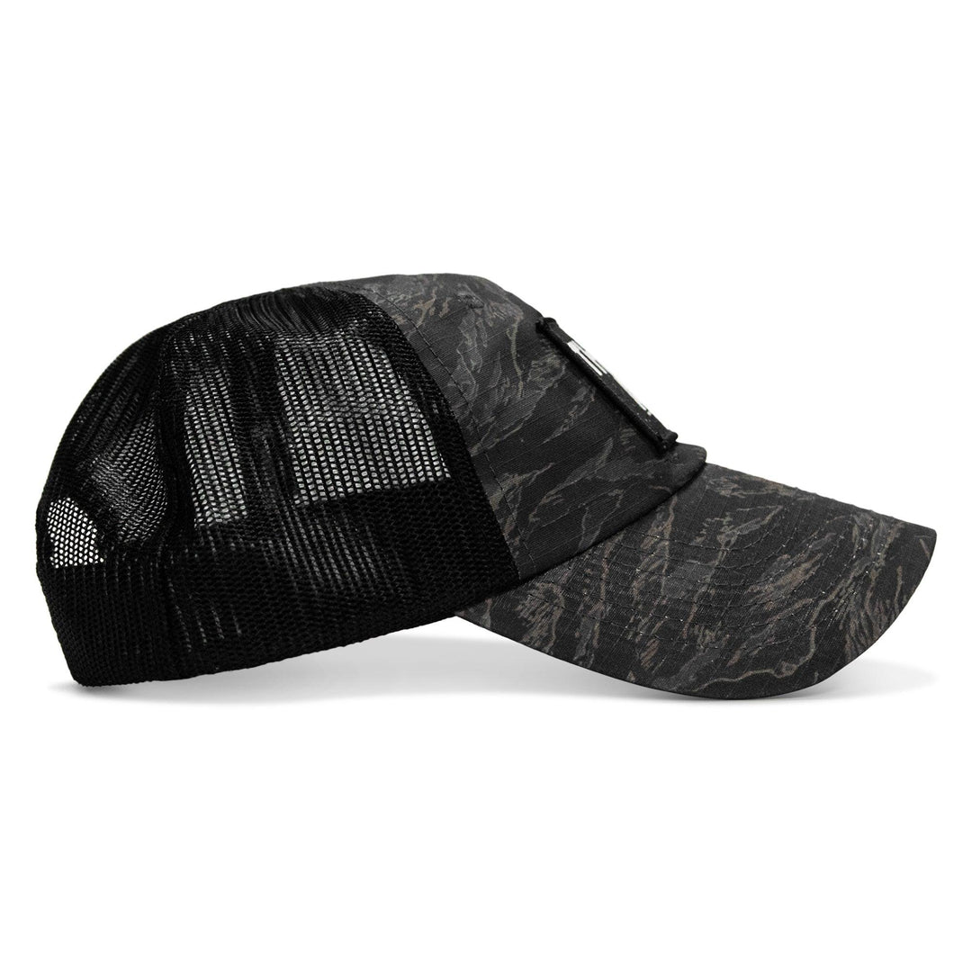 One Revolver Surfboards - THICK AF Donut Edition Patch. Tactical Ripstop Mesh Snapback Hat HEADWEAR