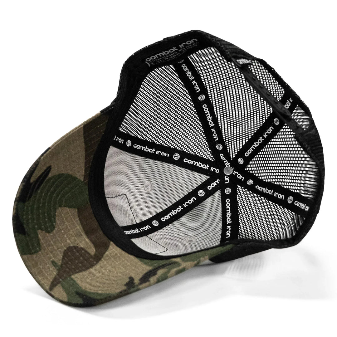 One Revolver Surfboards - THICK AF DONUT EDITION PATCH MID-PROFILE MESH SNAPBACK Hat HEADWEAR