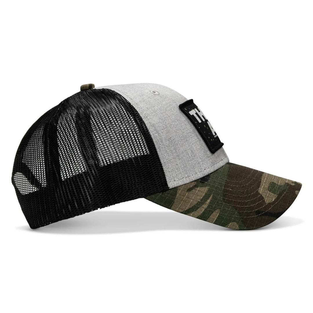 One Revolver Surfboards - THICK AF DONUT EDITION PATCH MID-PROFILE MESH SNAPBACK Hat HEADWEAR