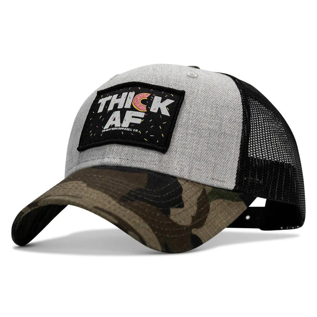 One Revolver Surfboards - THICK AF DONUT EDITION PATCH MID-PROFILE MESH SNAPBACK Hat HEADWEAR