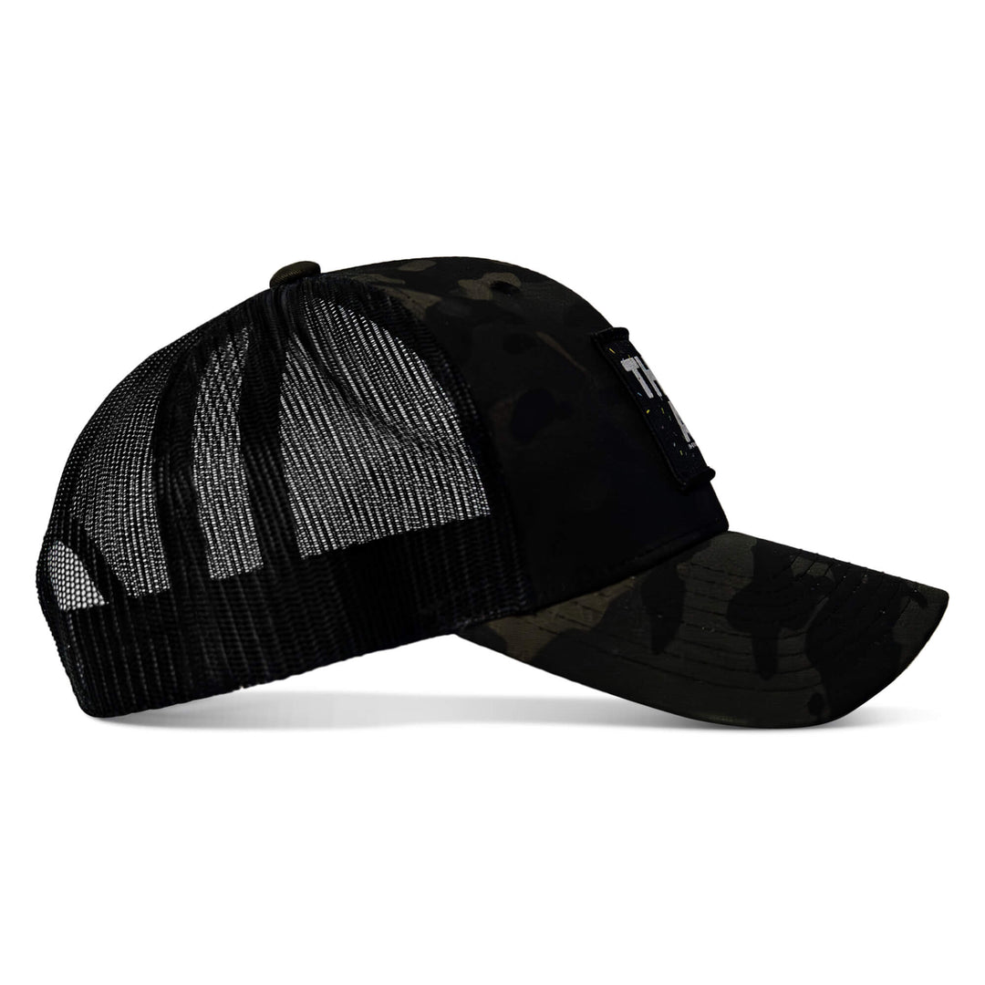 THICK AF DONUT EDITION PATCH MID-PROFILE MESH SNAPBACK Hat