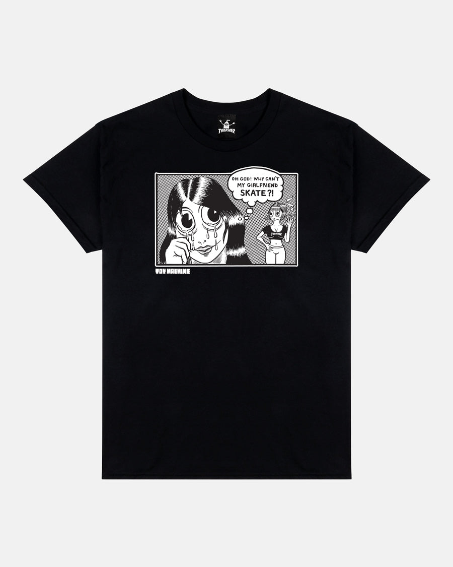 THRASHER X TOY MACHINE "GIRLFRIEND" T-SHIRT - One Revolver Surfboards