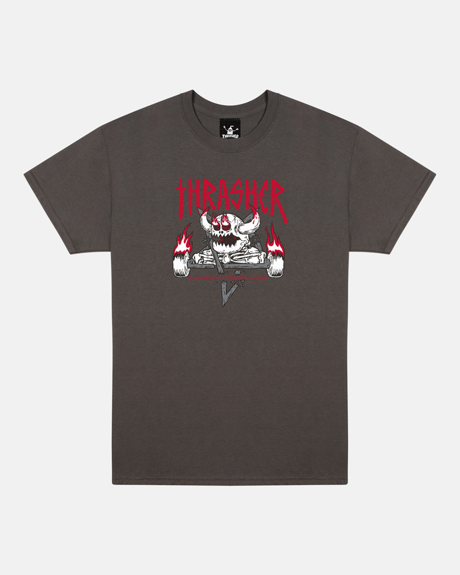 THRASHER X TOY MACHINE "MONSTER-GRAM" T-SHIRT - One Revolver Surfboards