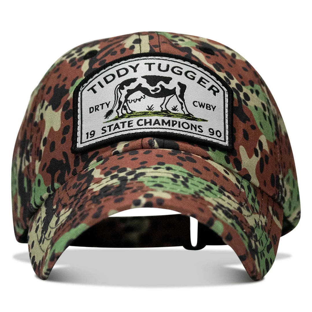 Ripstop Tiddy Tugger State Champions Patch Low Profile Hat - One Revolver Surfboards