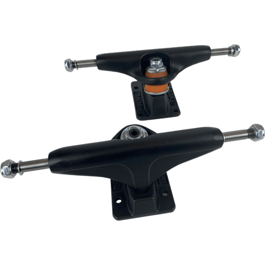 Tracker Axis 161mm Black Skateboard Trucks - One Revolver Surfboards