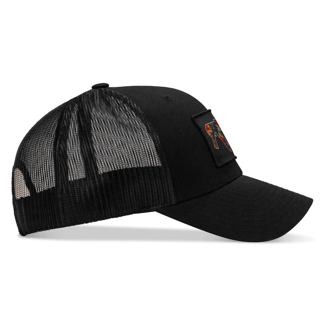 One Revolver Surfboards - Tropical AK Patch Snapback Hat HEADWEAR