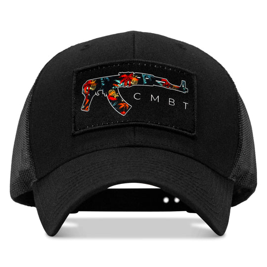 One Revolver Surfboards - Tropical AK Patch Snapback Hat HEADWEAR