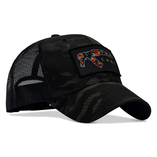 One Revolver Surfboards - Tropical AK Patch Snapback Hat HEADWEAR