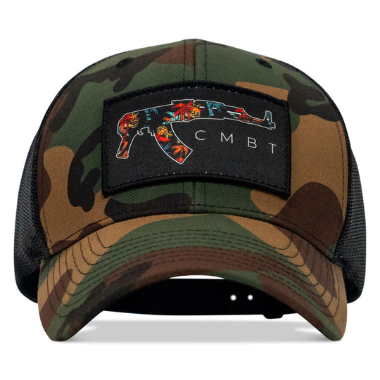 One Revolver Surfboards - Tropical AK Patch Snapback Hat HEADWEAR
