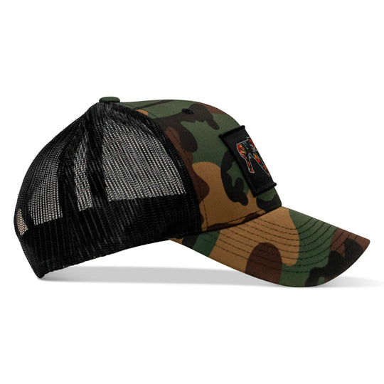 One Revolver Surfboards - Tropical AK Patch Snapback Hat HEADWEAR