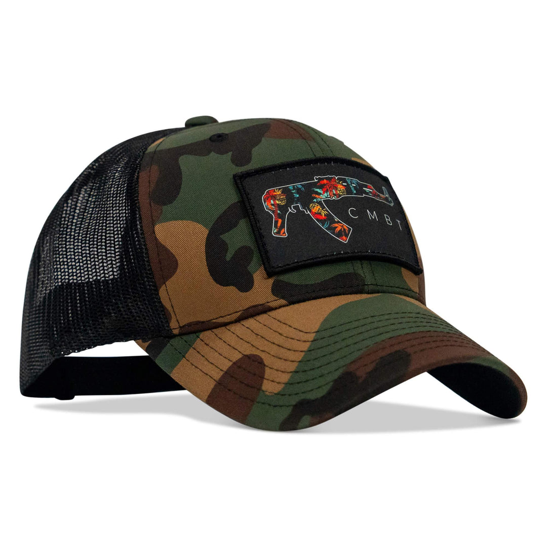 One Revolver Surfboards - Tropical AK Patch Snapback Hat HEADWEAR