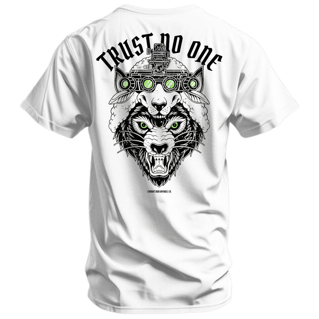 Trust No One Wolf Men's T-Shirt - One Revolver Surfboards