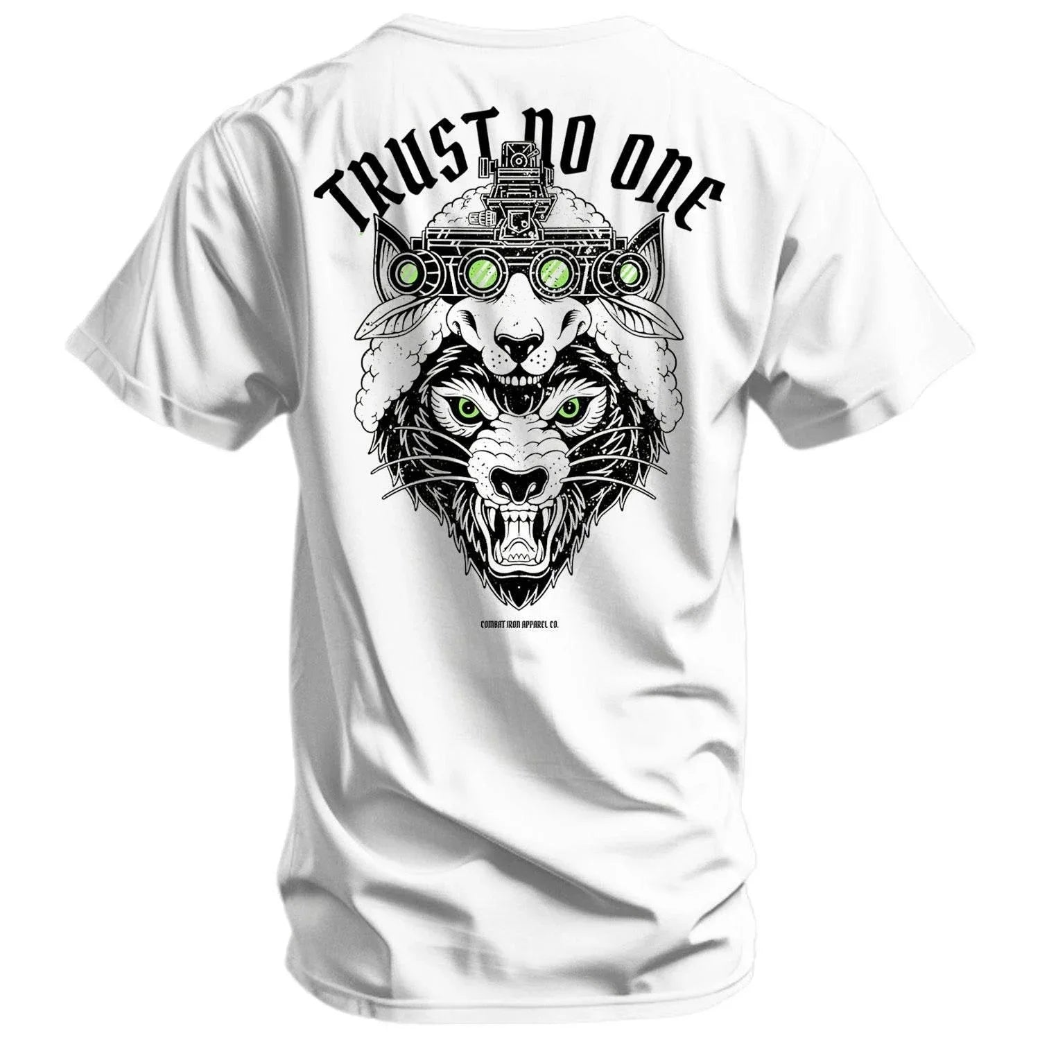 One Revolver Surfboards - Trust No One Wolf Men's T-Shirt GRAPHIC T-SHIRT