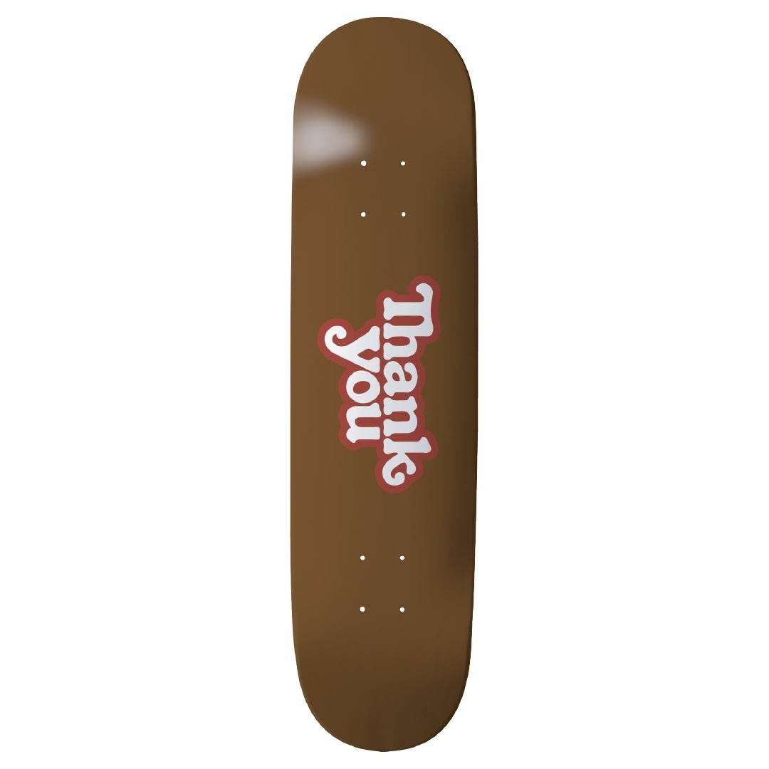 Thank You Logo Deck - One Revolver Surfboards