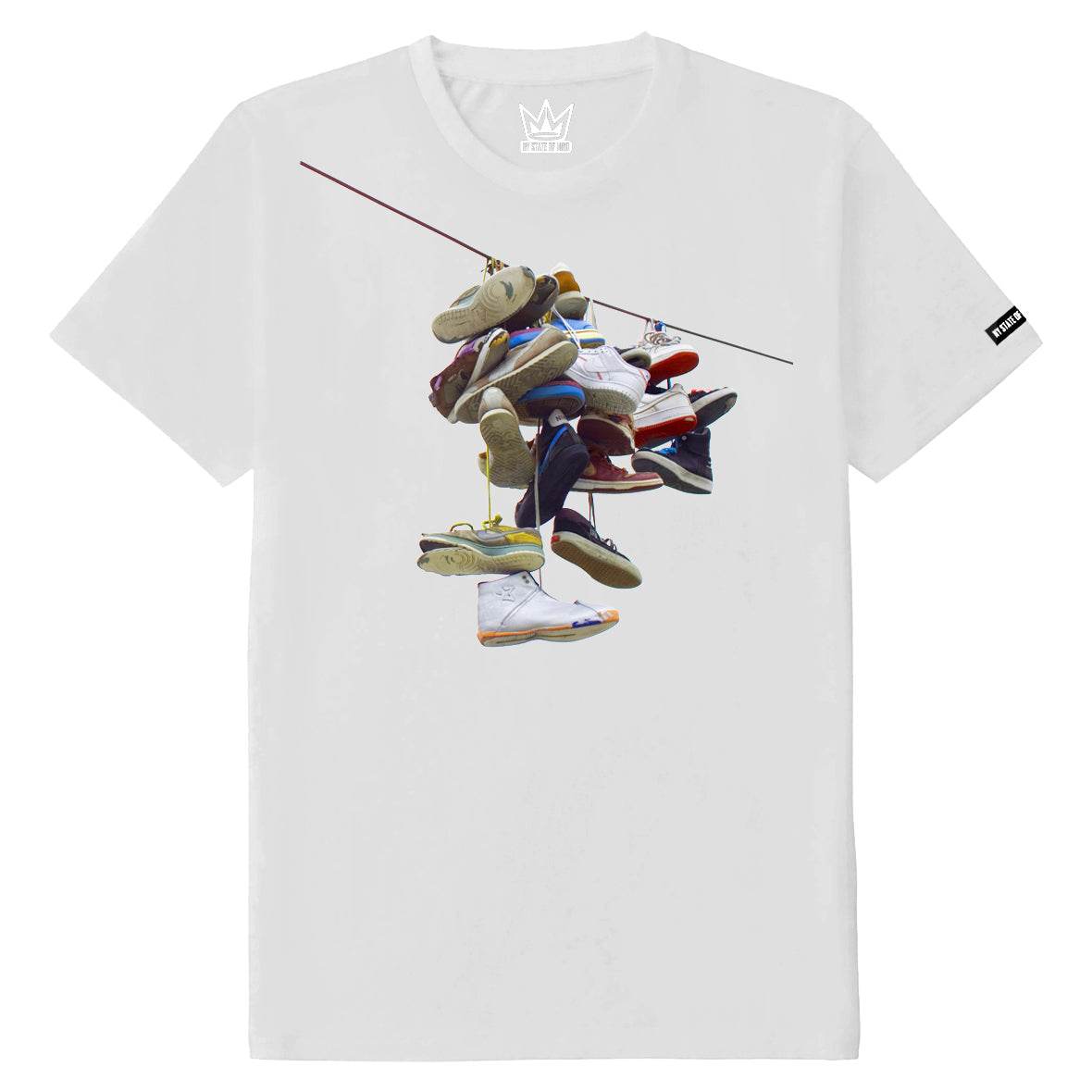 Hanging Shoes Tee - One Revolver Surfboards
