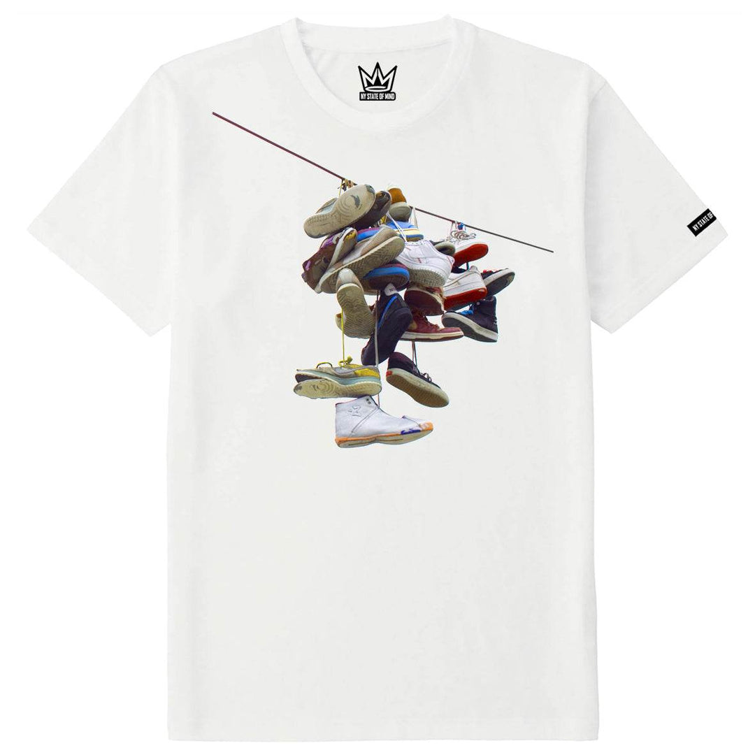 Hanging Shoes Tee - One Revolver Surfboards