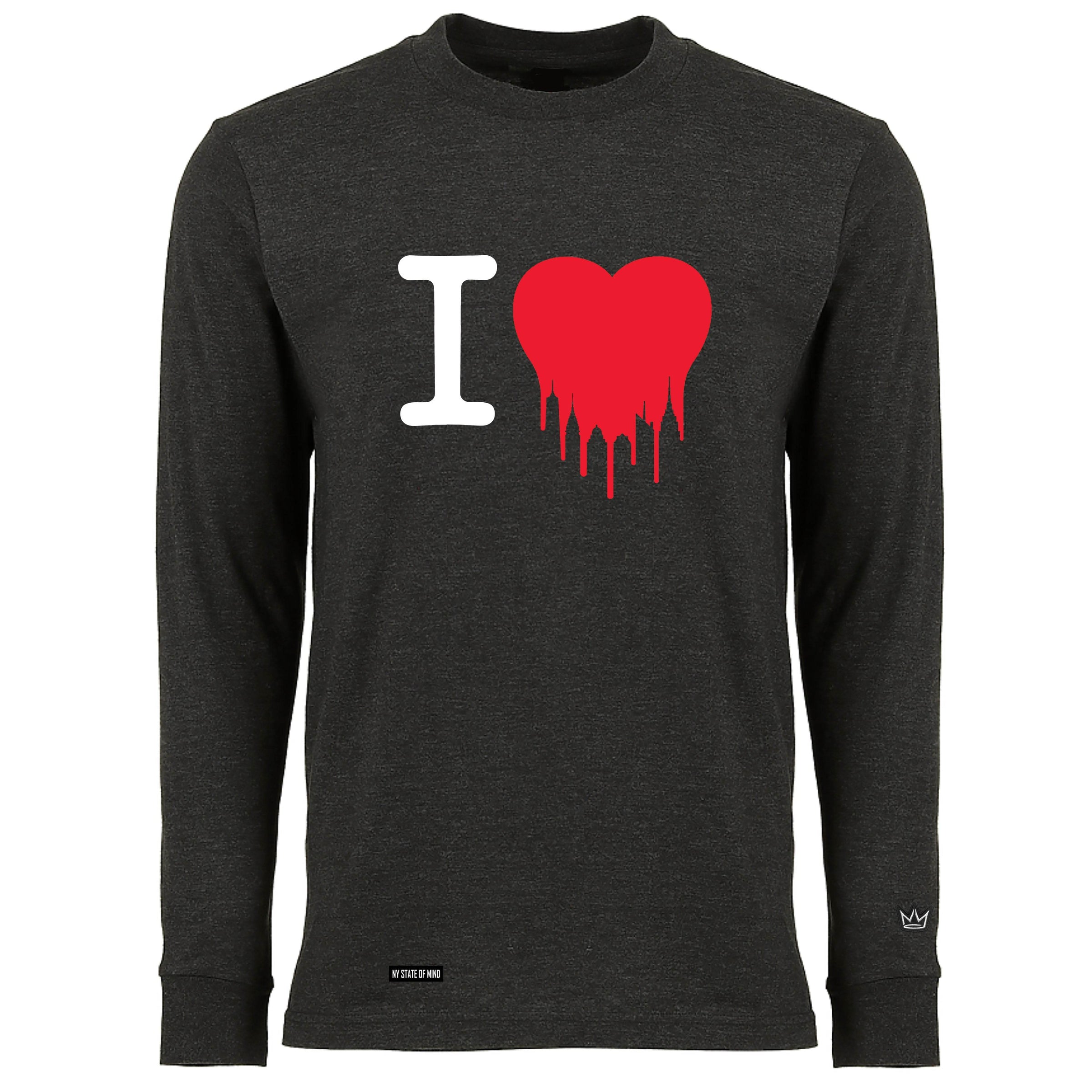 I Heart NYC Long Sleeve Tee - One Revolver Surfboards