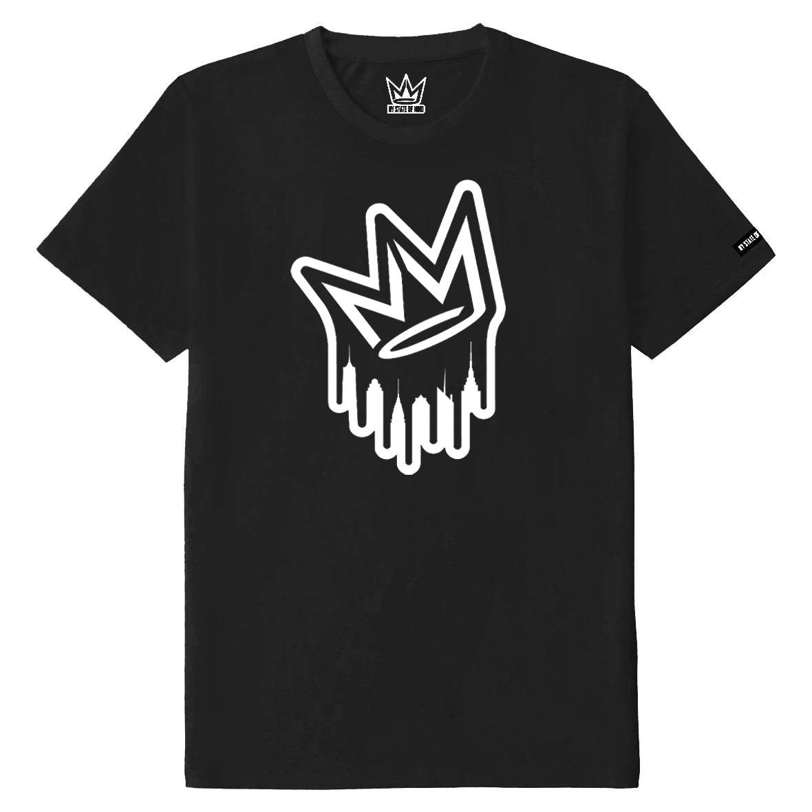 Dripping Crown Logo Tee - One Revolver Surfboards